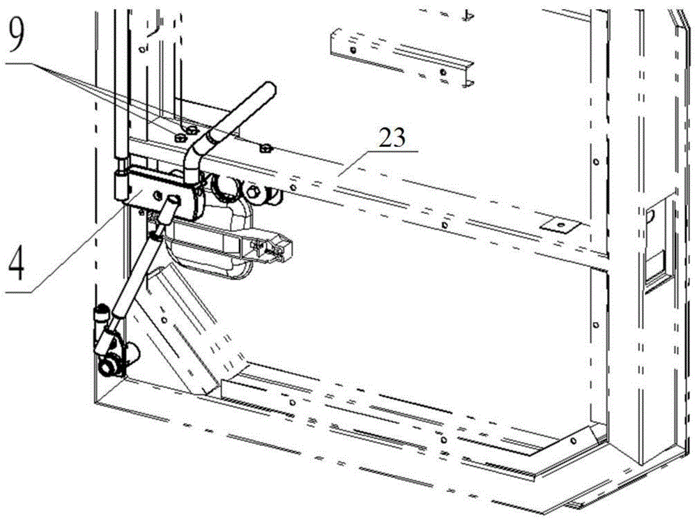 Auxiliary door locking device for vehicle door