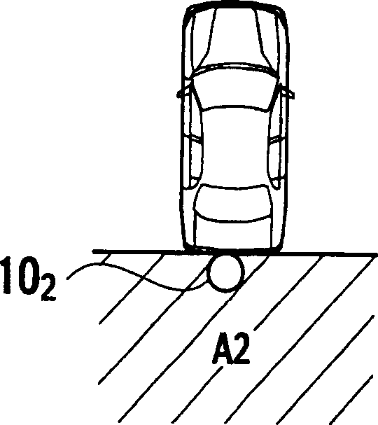 Driving support system and method of producing overhead view image