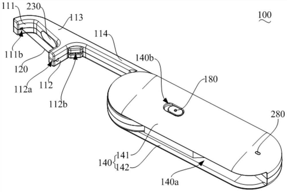 Dental floss with floss knot and tooth cleaning device