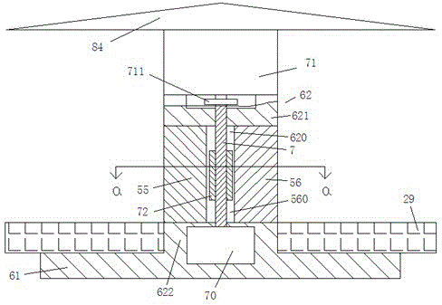 Dustproof plate fixing device used for welding and provided with double motors