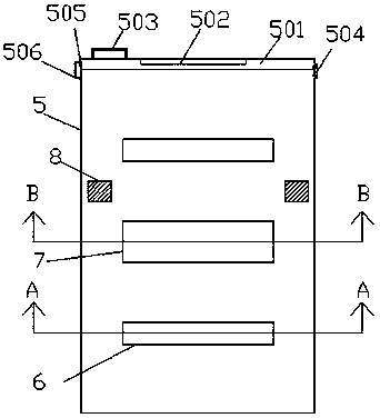 Perforating device applicable to steel tubes of different sizes