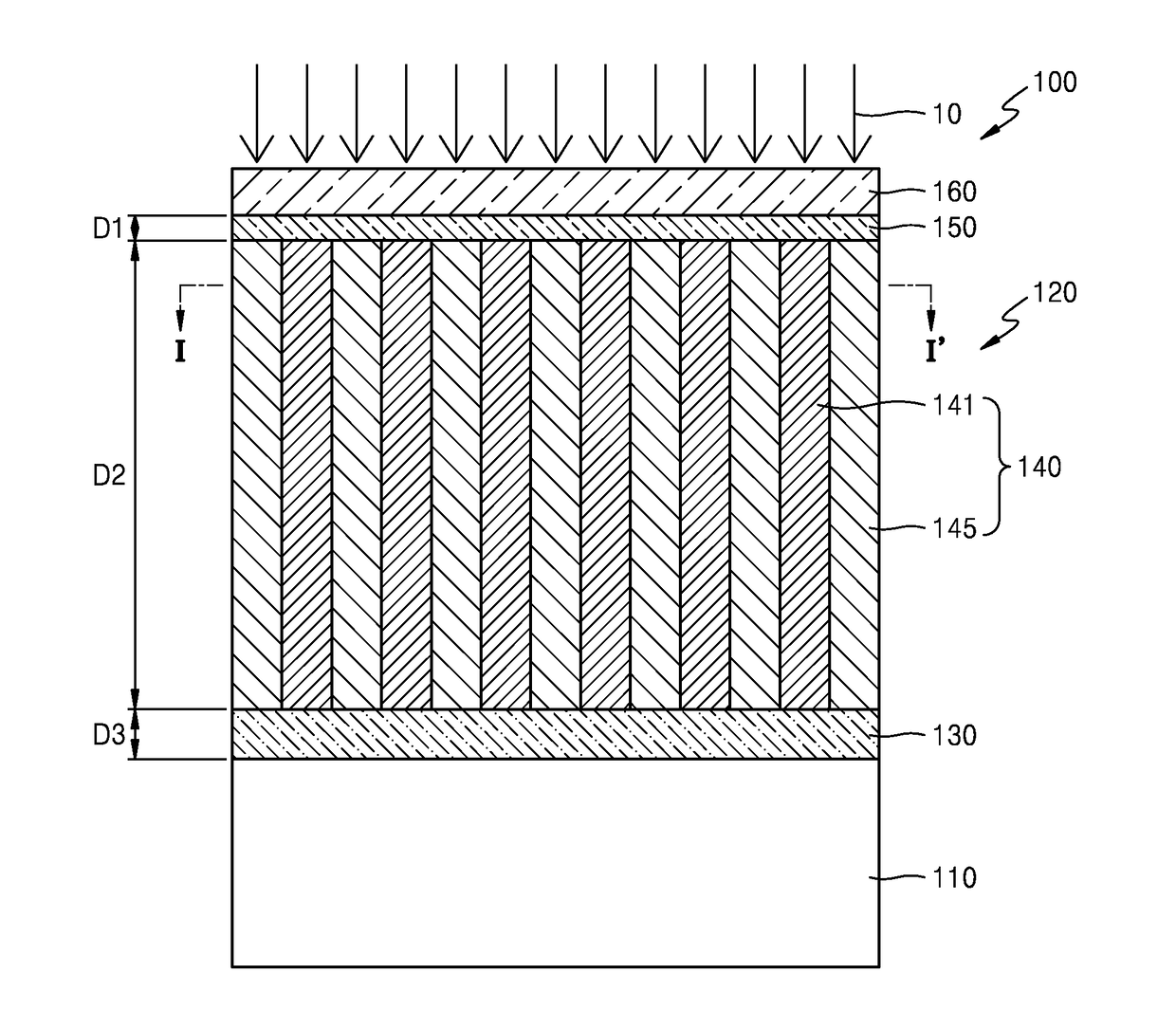 Radiation detector and radiographic apparatus including the same