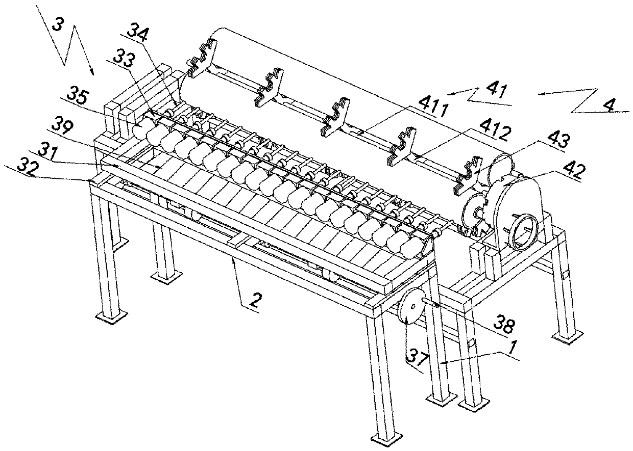 Gang drilling machine