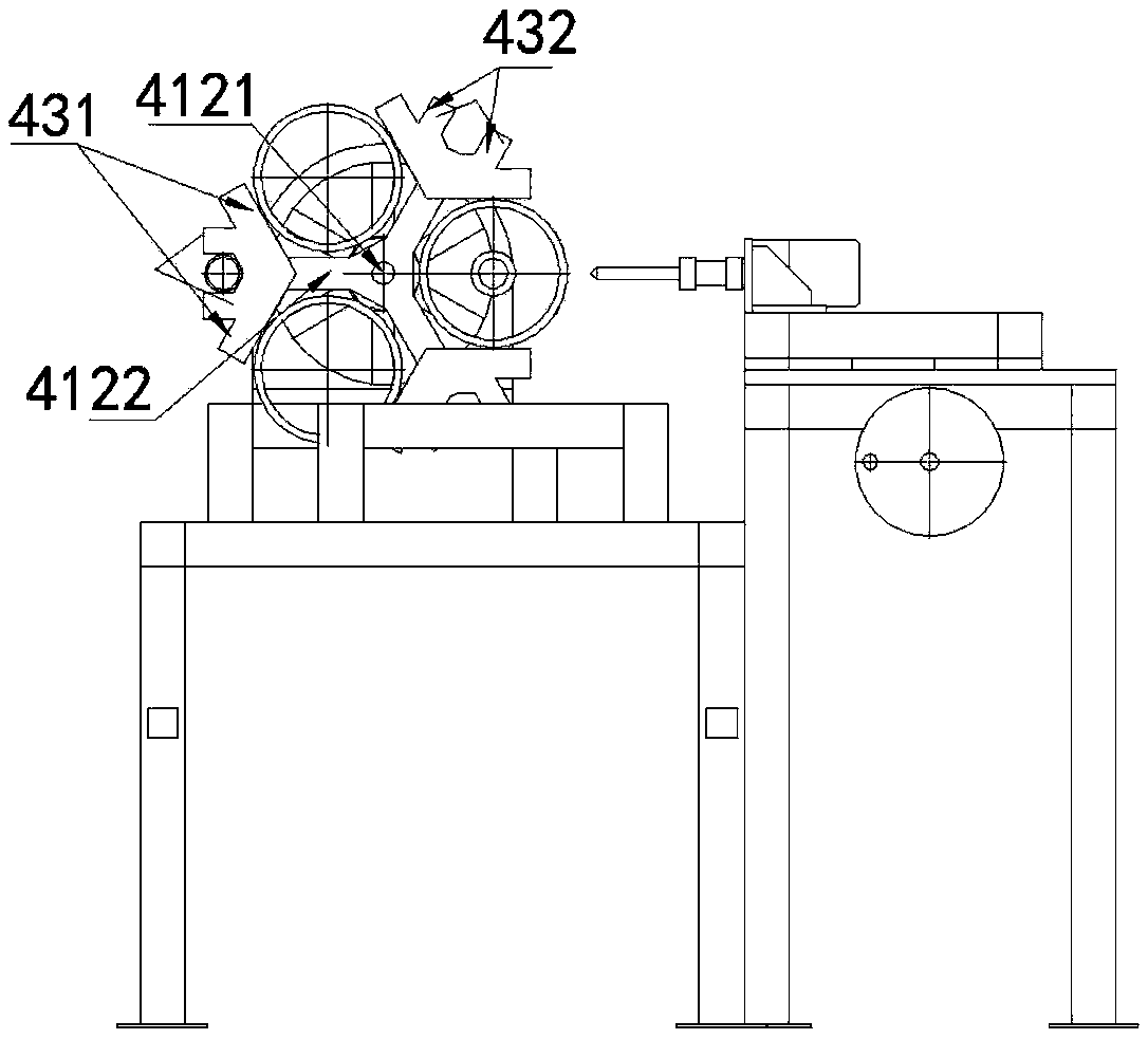 Gang drilling machine