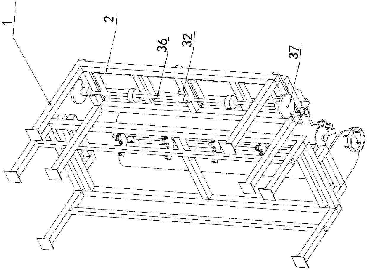 Gang drilling machine