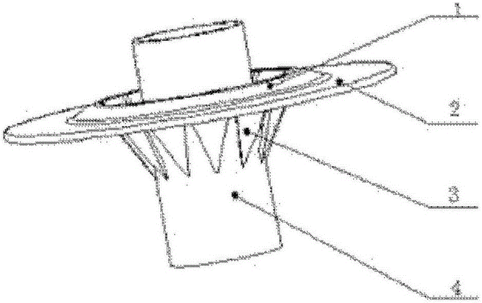 Multi-channel outside-pipe falling film liquid distributor and heat exchange device