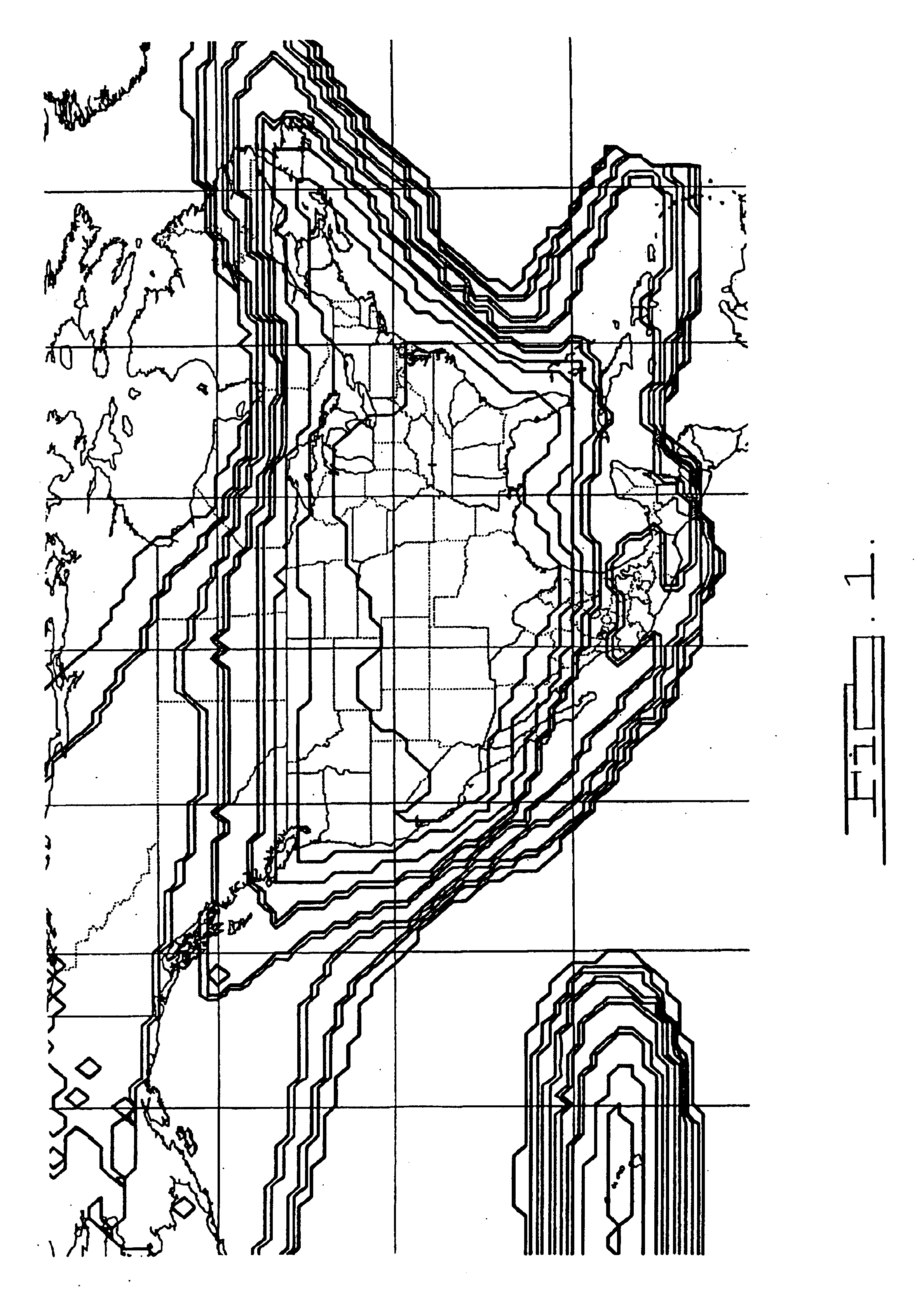 Communications system and method employing forward satellite links using multiple simultaneous data rates