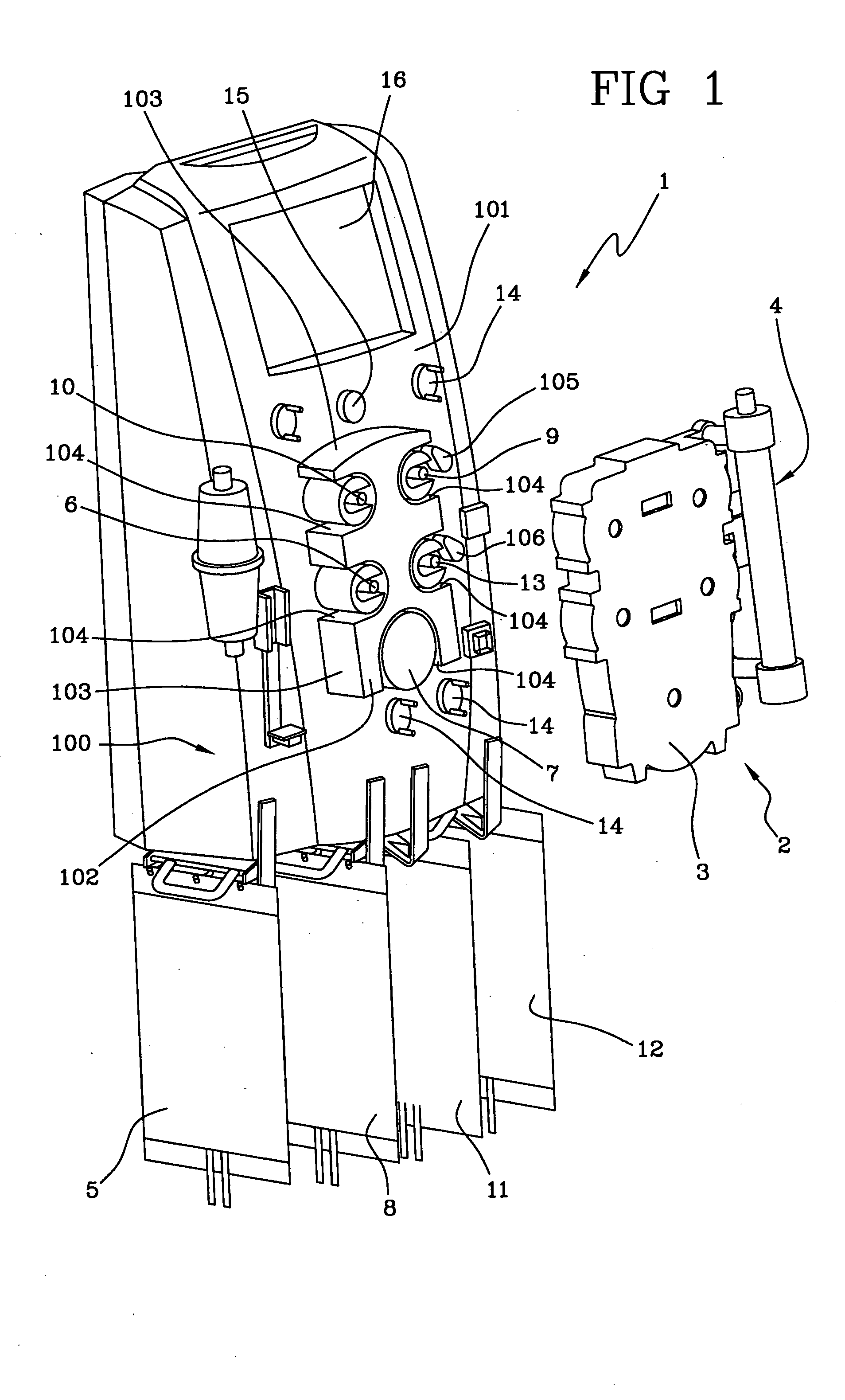 User interface for an extracorporeal blood treatment machine