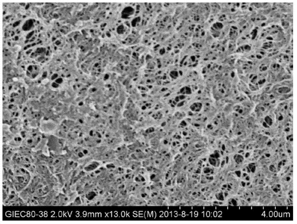 Kevlar nano fiber porous membrane, and preparation method and application thereof