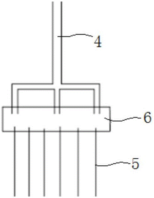 Production system for coated pellets of COREX shaft furnace