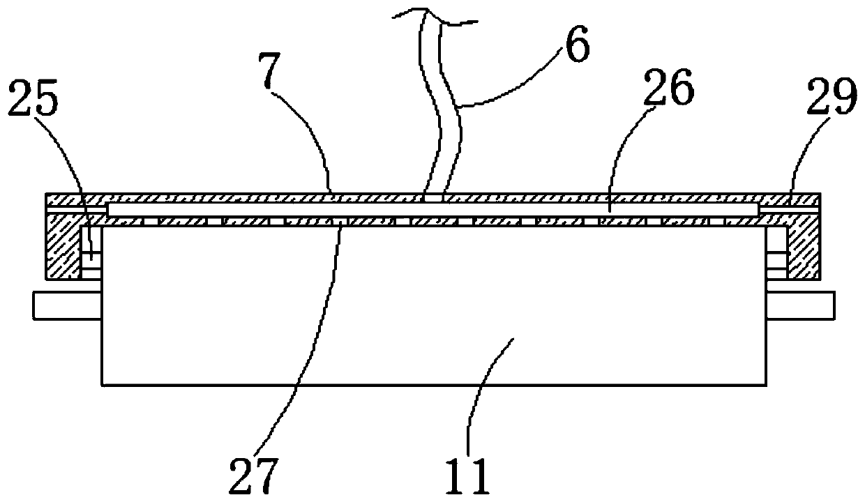 Double-sided printing and dyeing device for textile cloth production