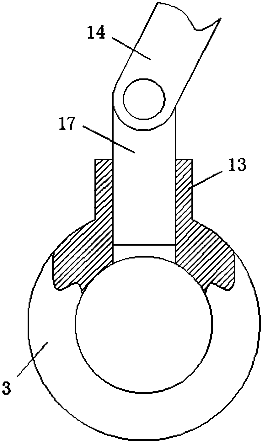 Multi-face synchronous bonding device for paving tiles