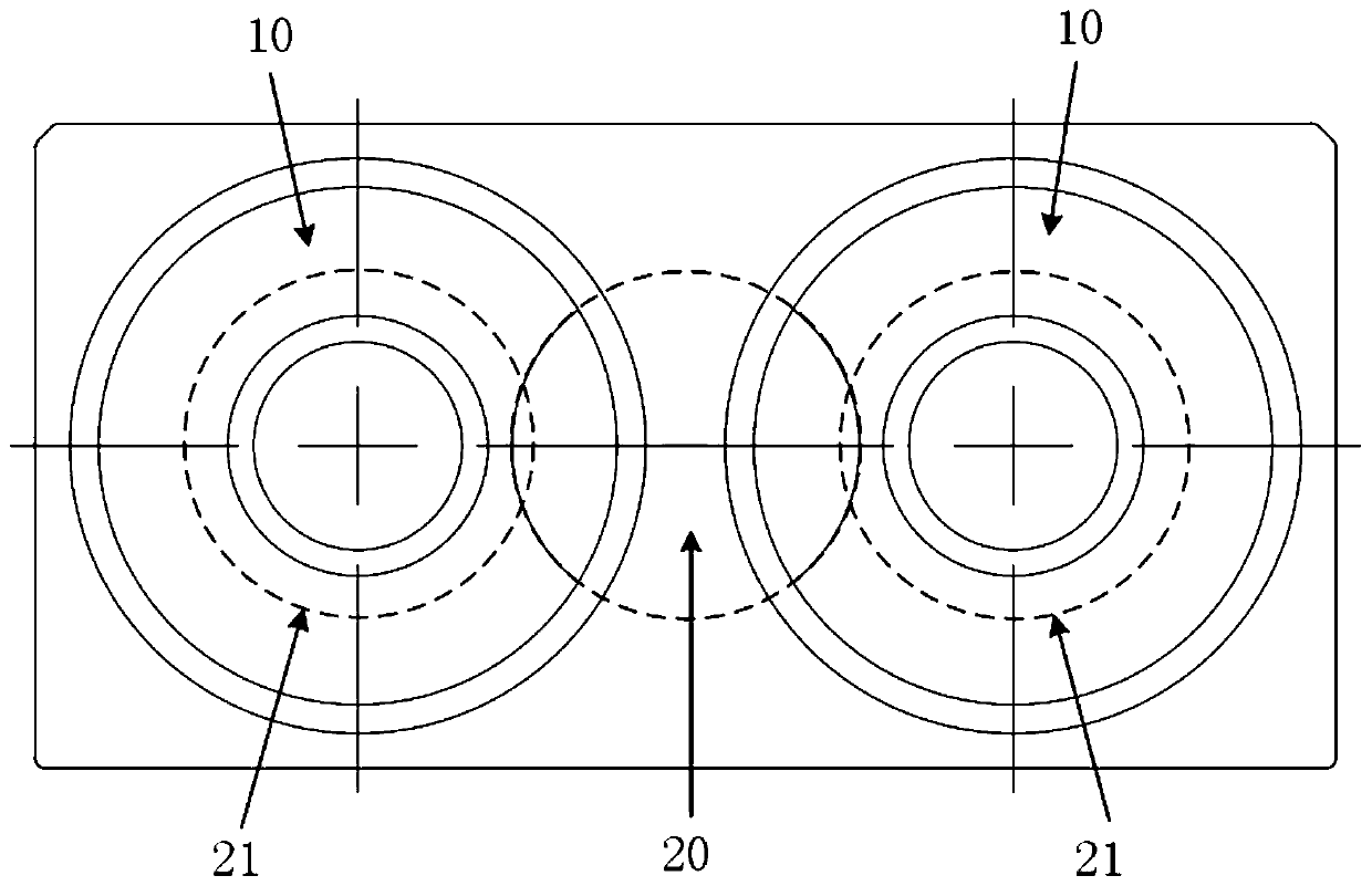 A dual-station vacuum processor with uniform vacuuming