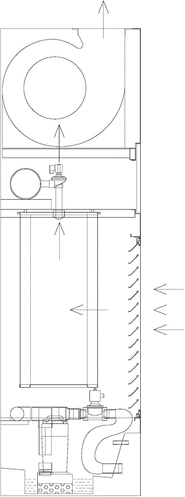 Filter core type deduster and control method thereof