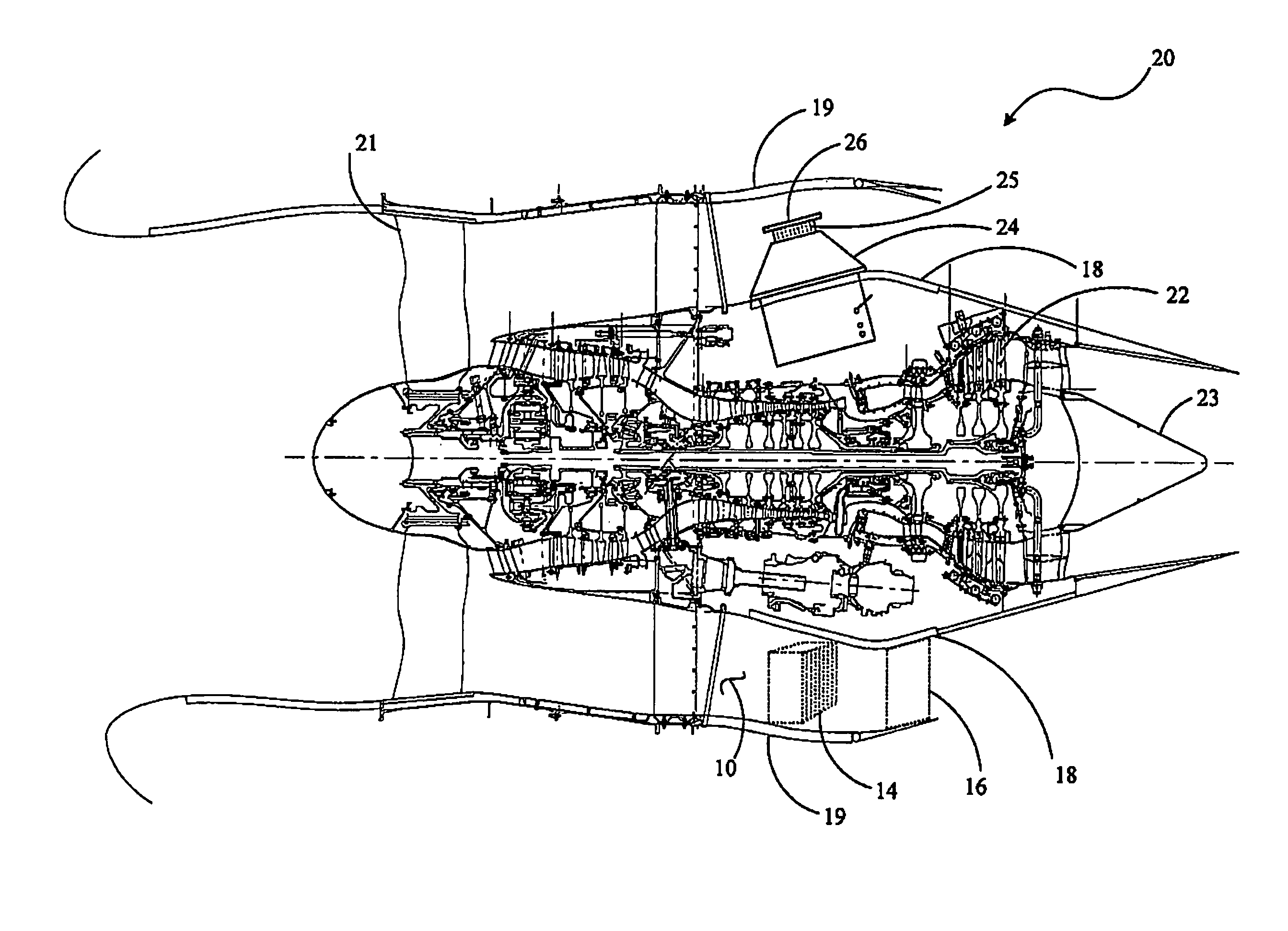 Thermal management system for turbofan engines