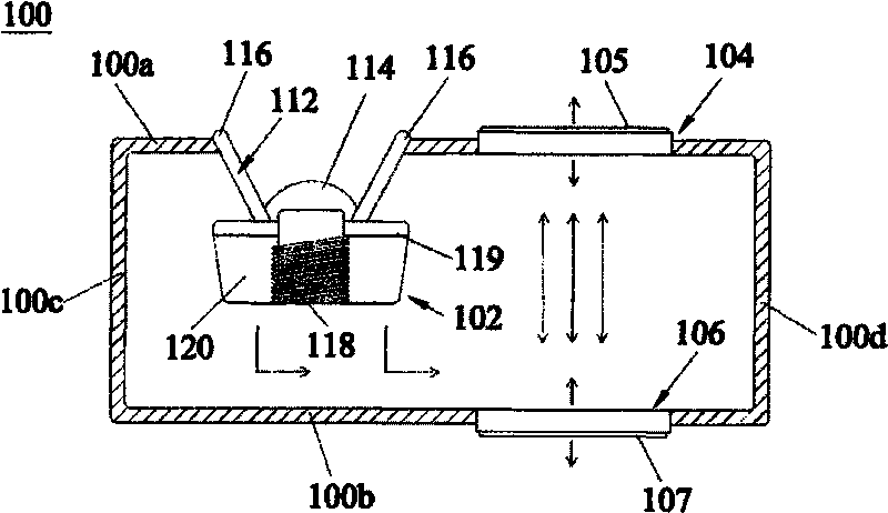 Display device built-in passive sound box