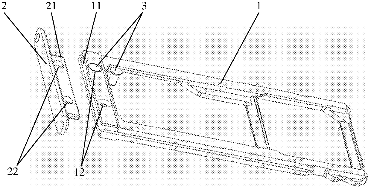 Split card tray and user equipment