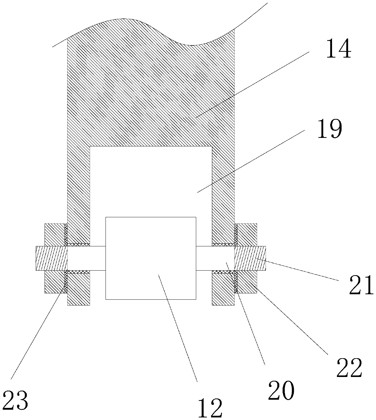 Mining wind speed sensor and correction method thereof