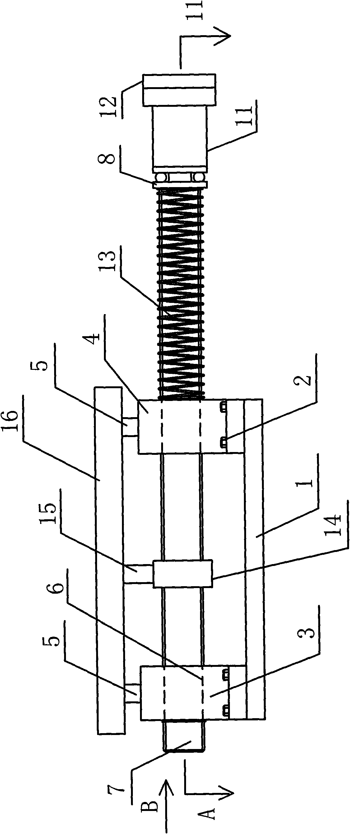 Rotary distance measuring instrument