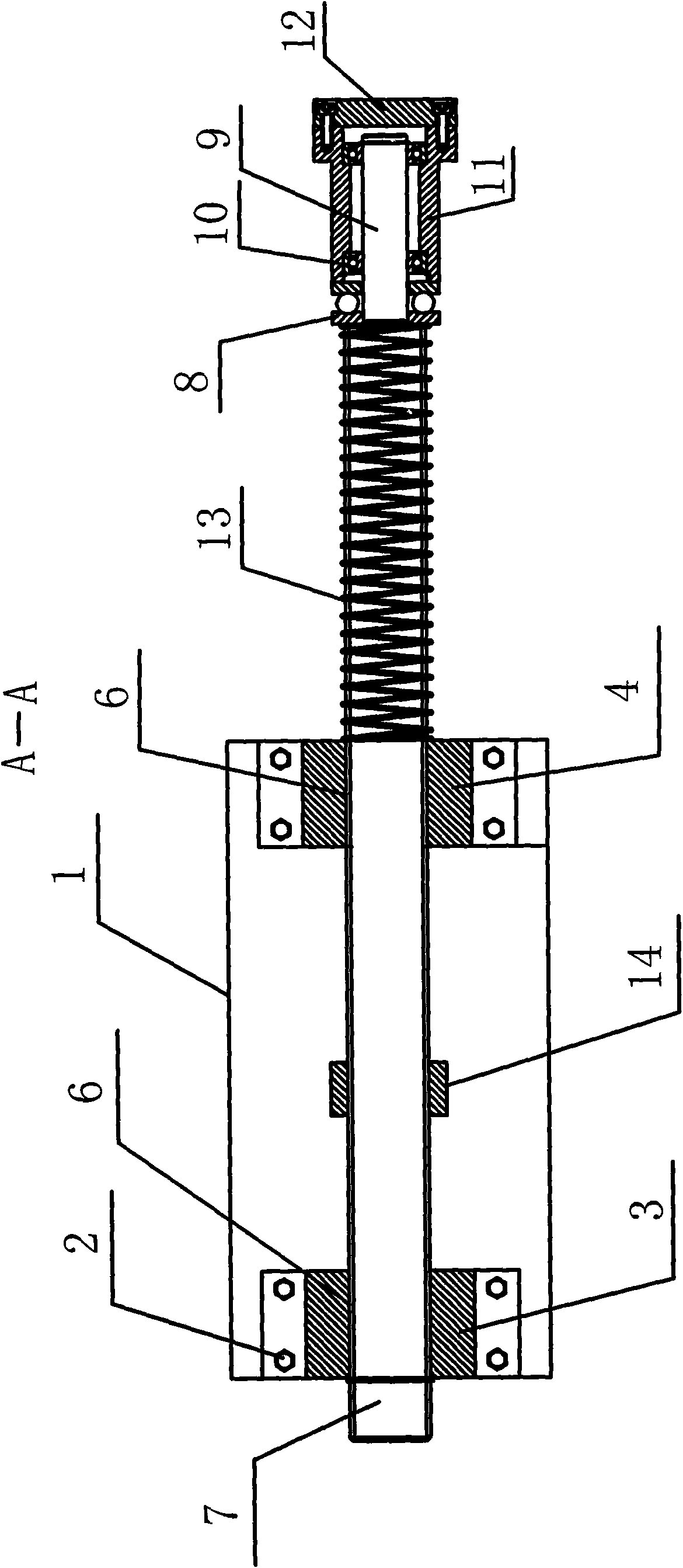 Rotary distance measuring instrument