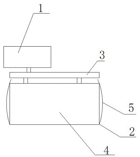 A spittoon trash can with amplifying circuit