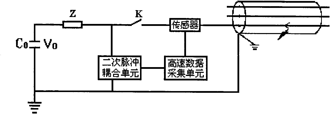 Method for determining sending time and receiving time of secondary pulses