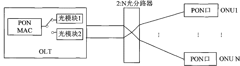 Network element equipment and method for protection switching of backbone optical path