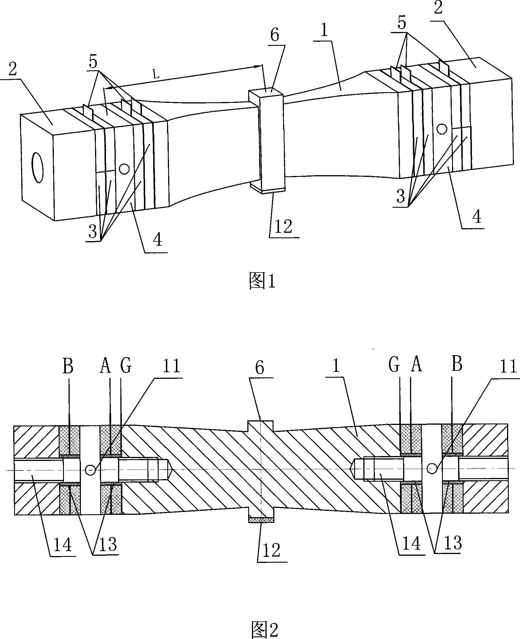 Single-driving foot sandwiched transducer type longitudinal bending linear ultrasonic motor