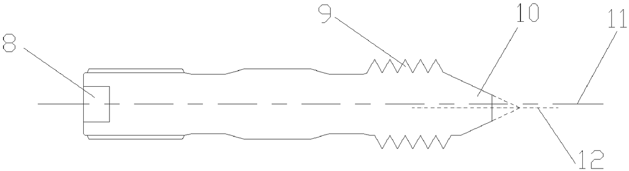 Eccentric self-locking anchor nut