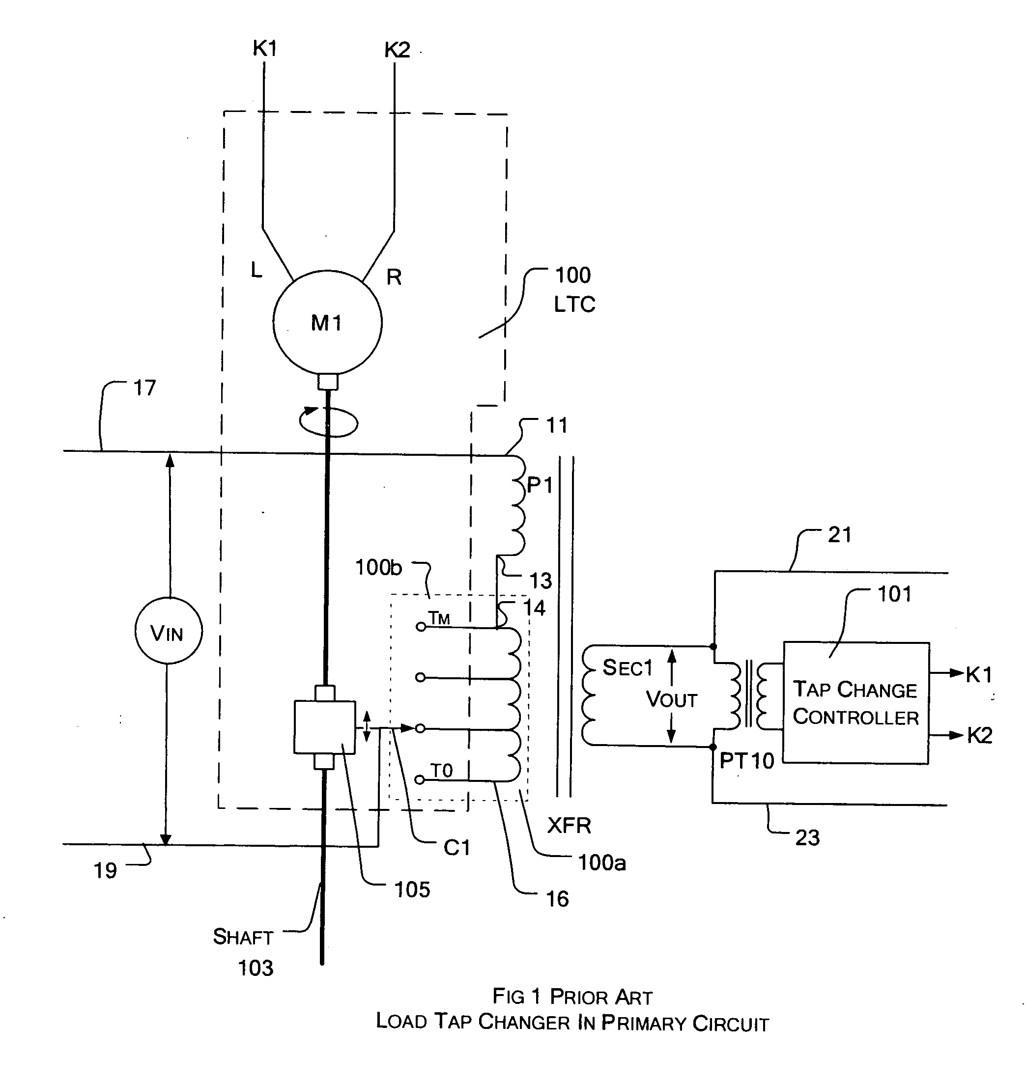 Sensing load tap changer (LTC) conditions