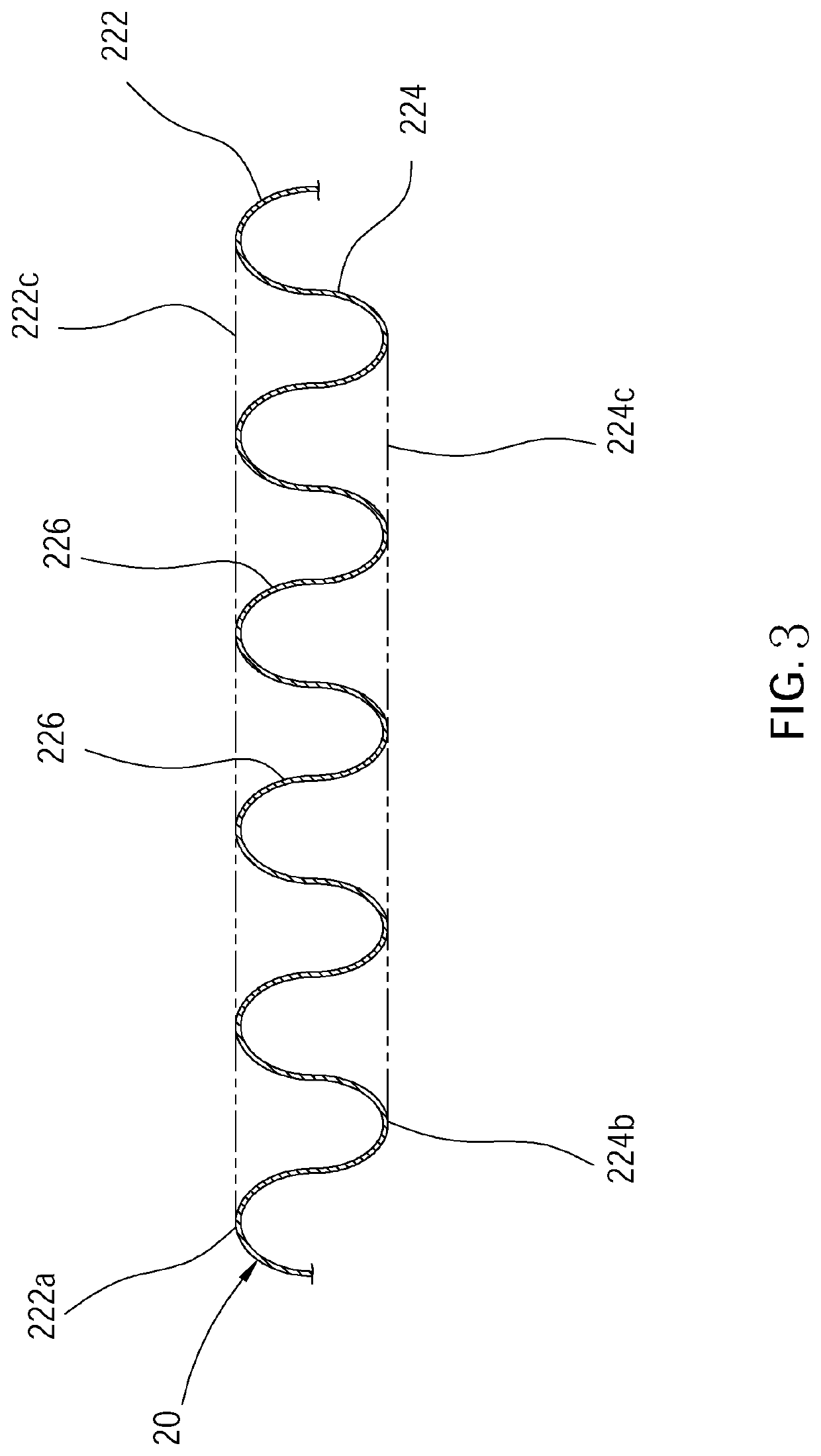 Infrared ray generation mesh