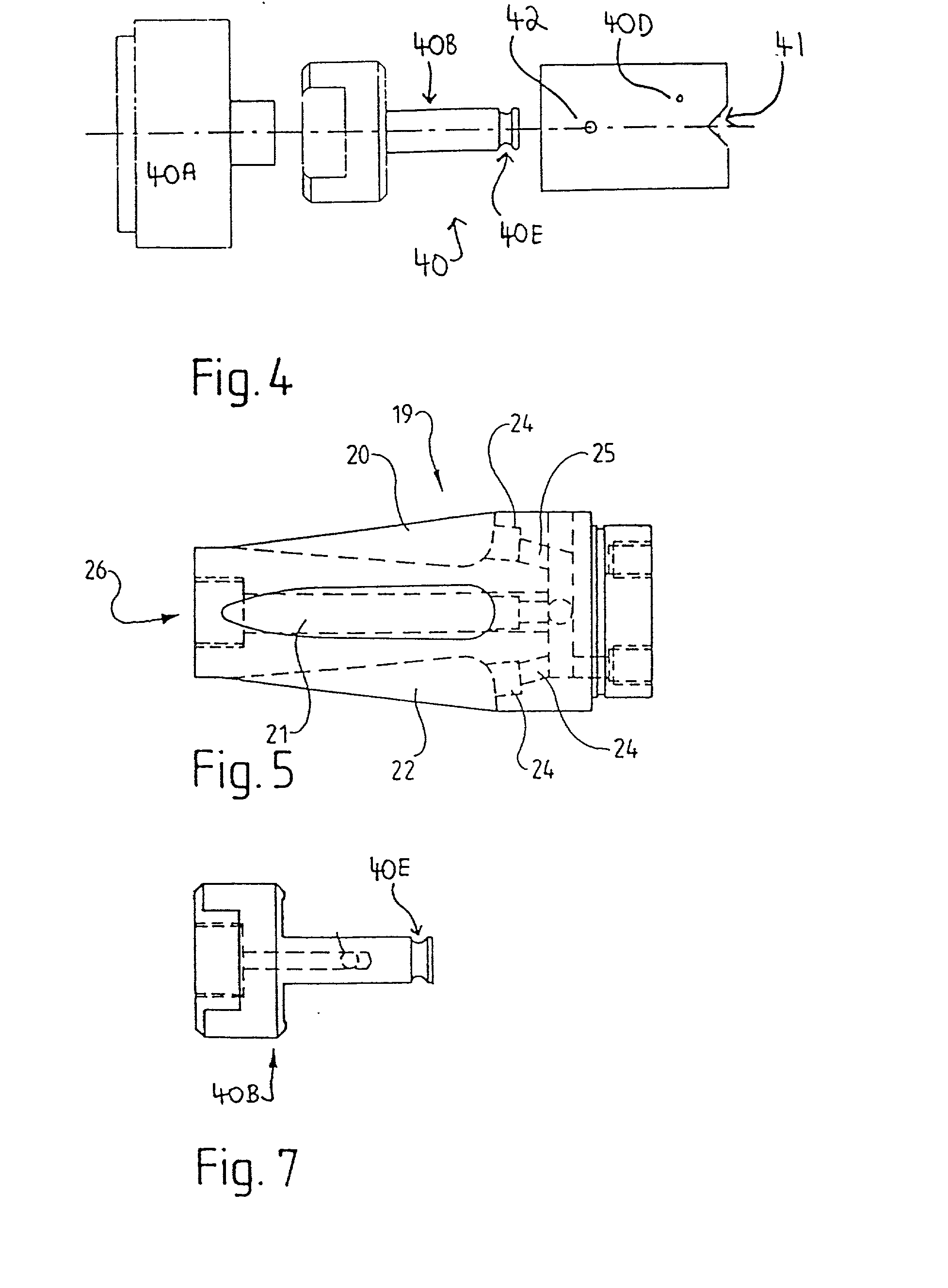 Fluid drilling system with drill string and retro jets