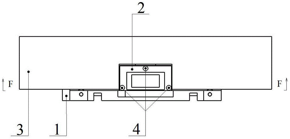 Device and method for rapidly detecting optical grating auxiliary gap at high precision