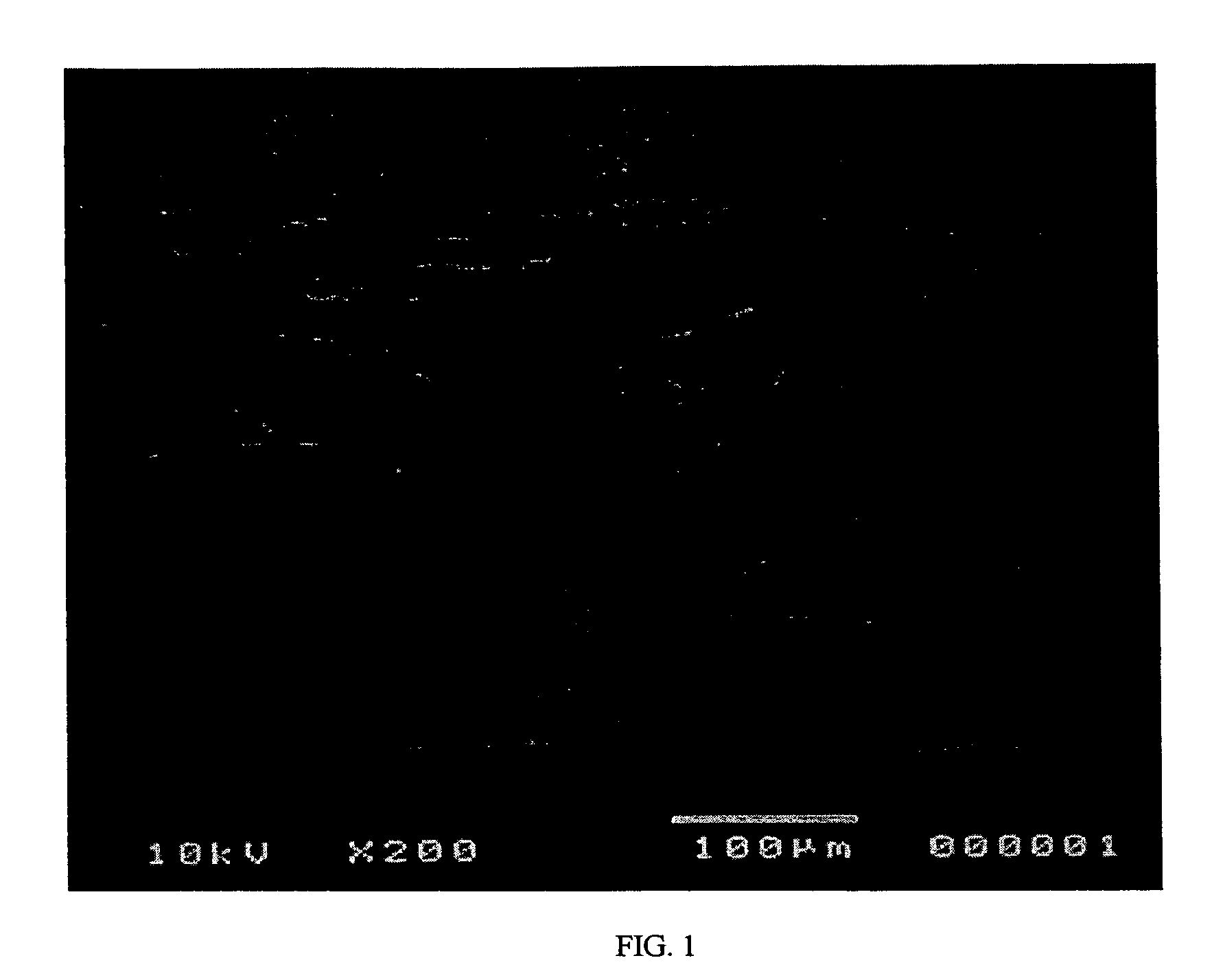 Sulfonated aryl sulfonate matrices and method of production