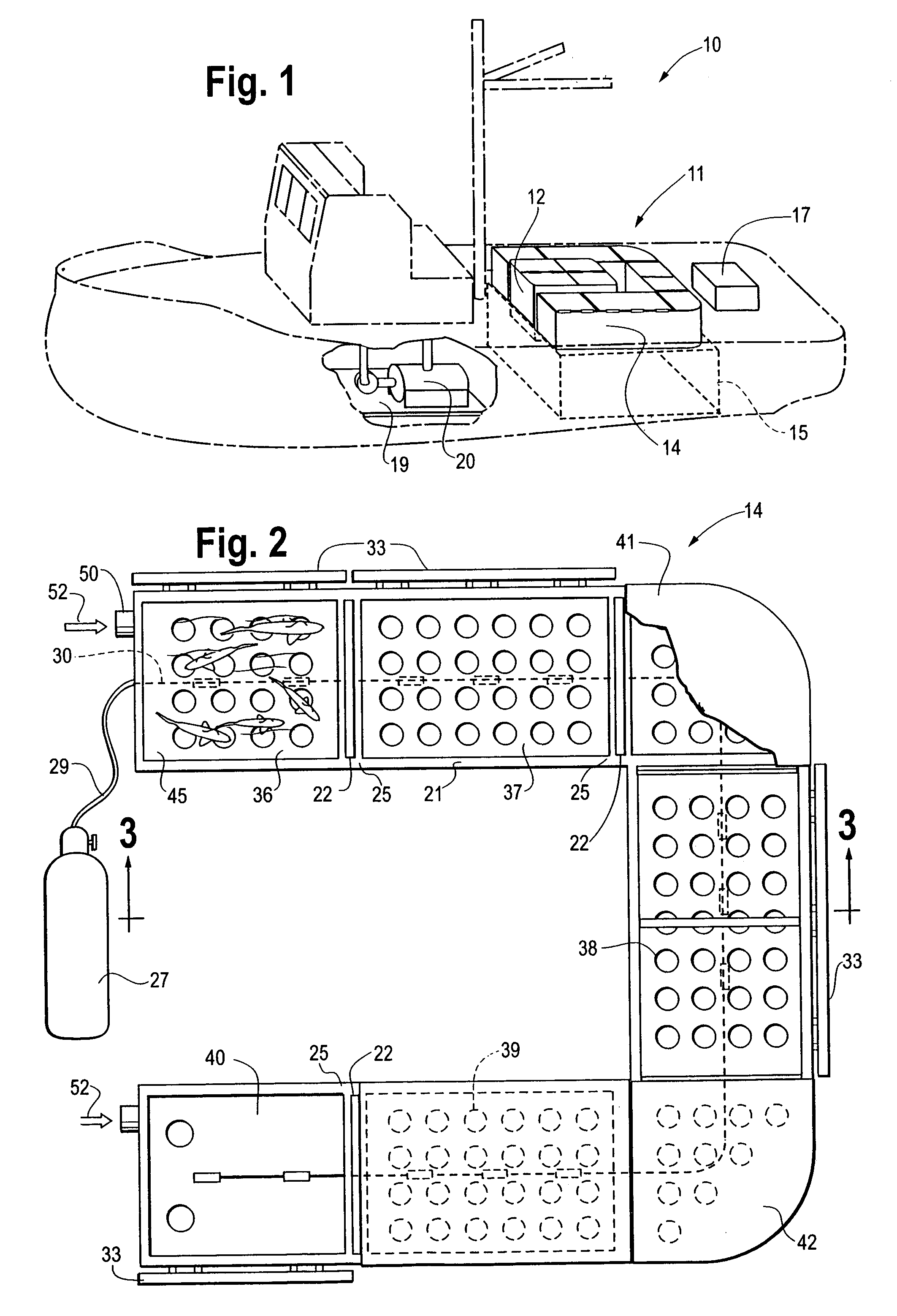 Method for freezing edible marine animals