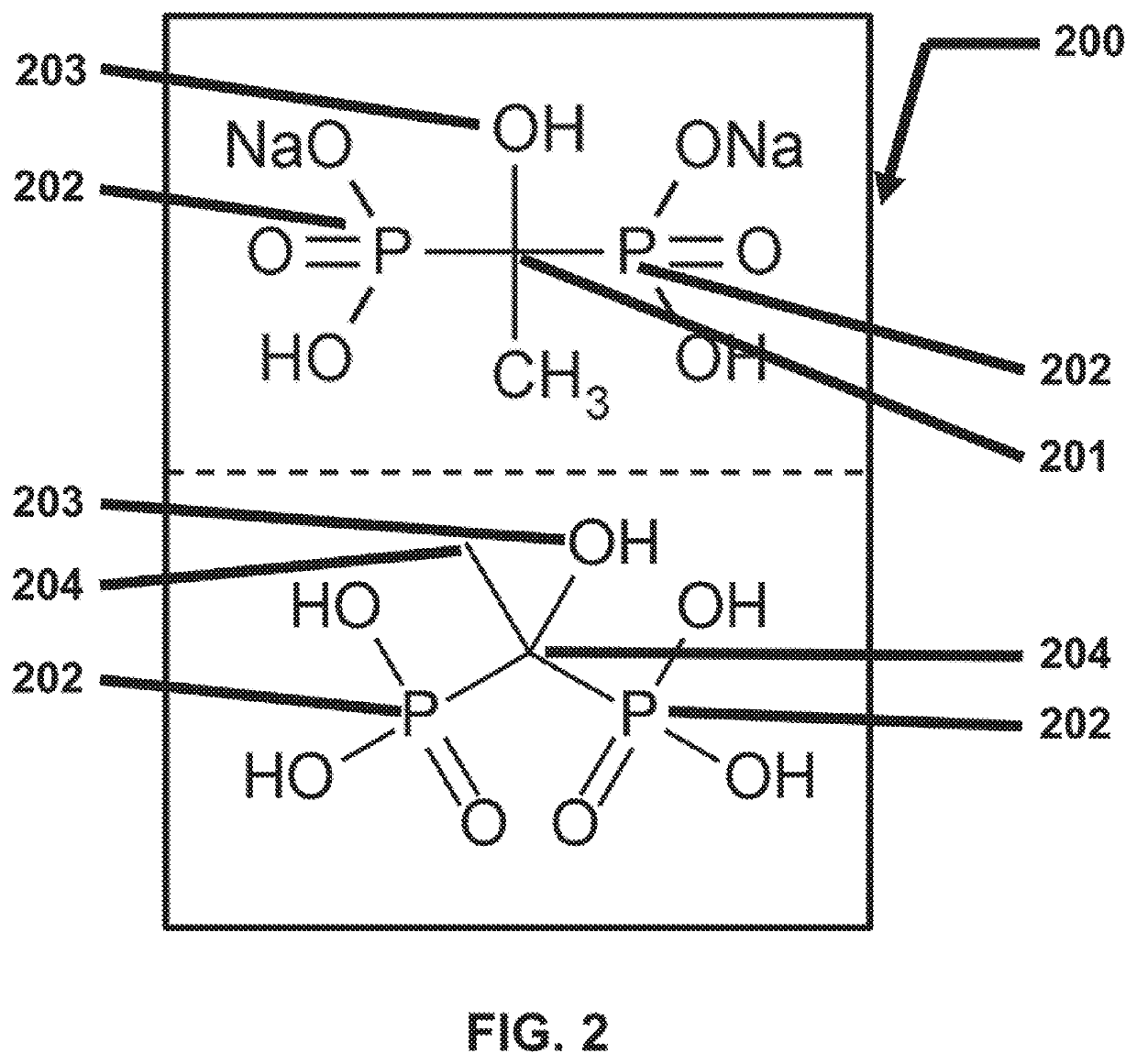 Method using enteric-coated etidronate for treating calcification, hypercalcaemia, and calcinosis of the brain and other organs