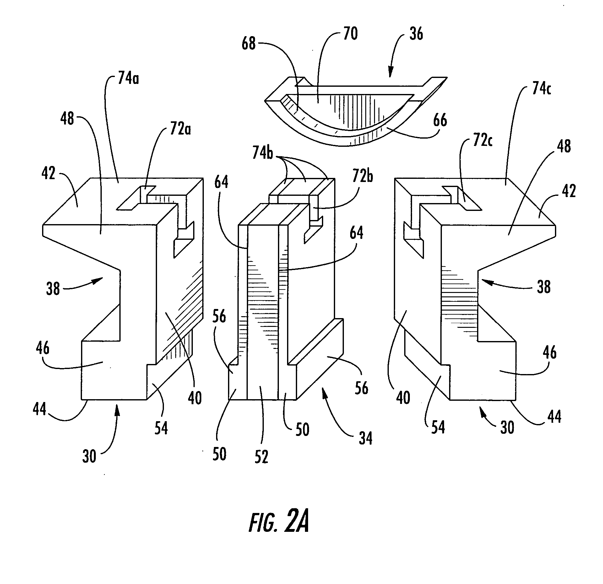 Locking spacer assembly for slotted turbine component