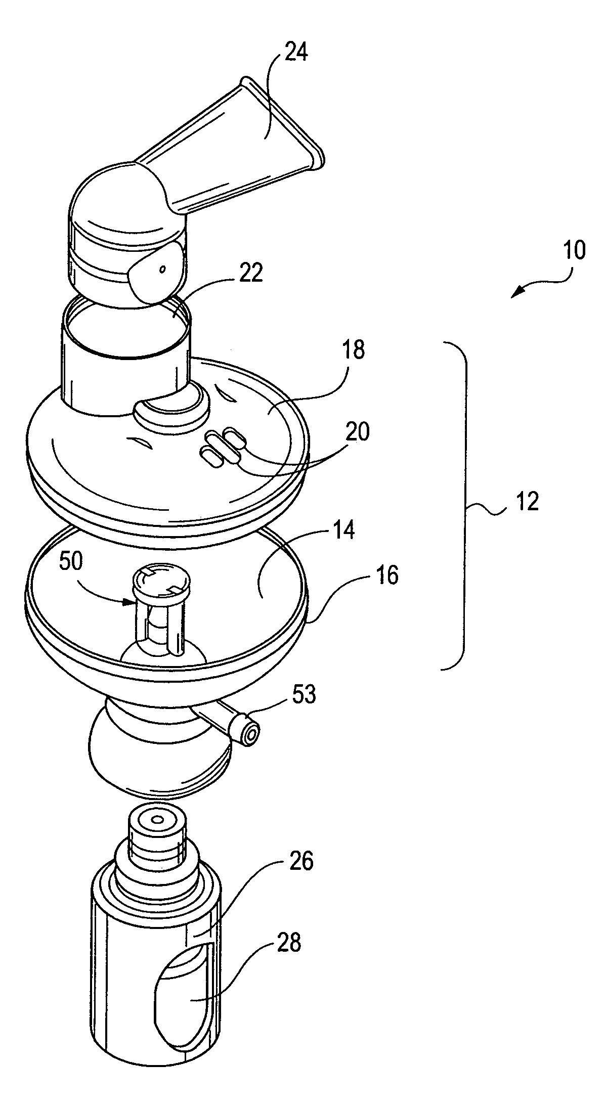 Nebulizer apparatus and method