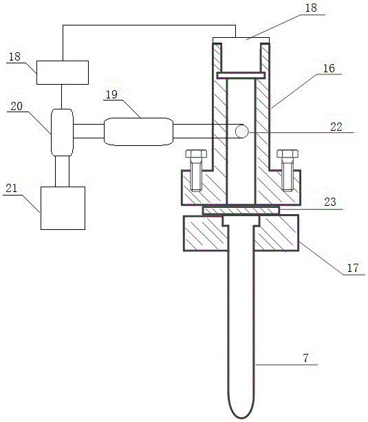 An organic solid purification device based on the principle of zone smelting