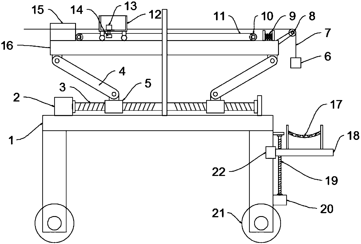 Environment-friendly durable physical acceleration experiment device