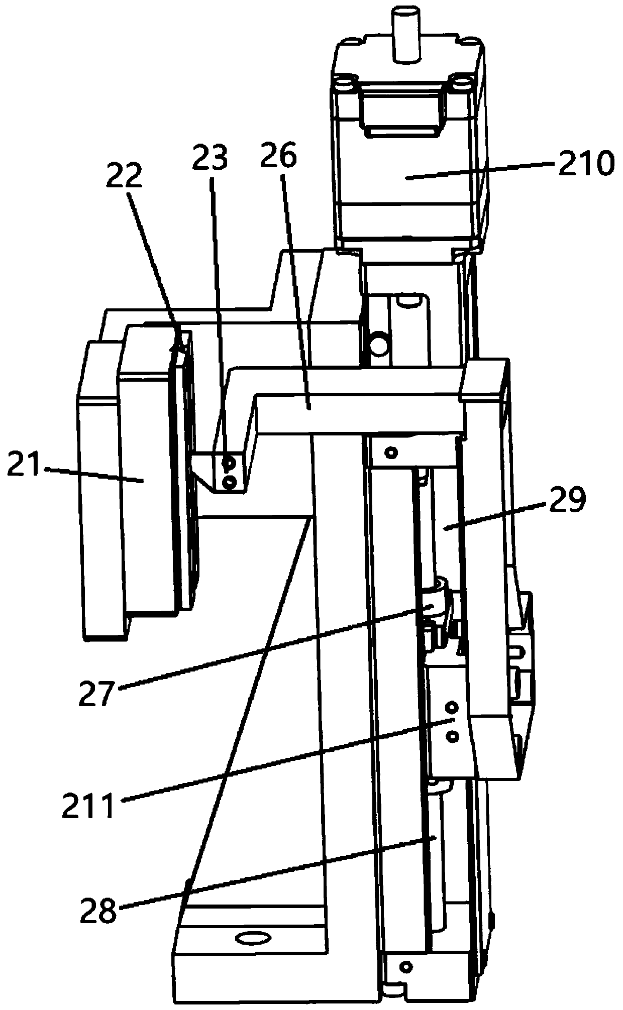 Lens coupling equipment for multi-path single-mode COB module