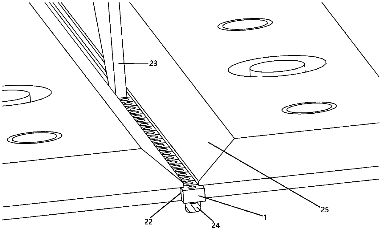 Lens coupling equipment for multi-path single-mode COB module