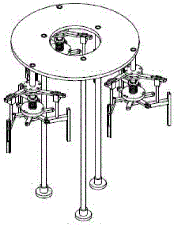 Four-way valve tube assembly and low pressure valve assembly mixed automatic flame brazing machine