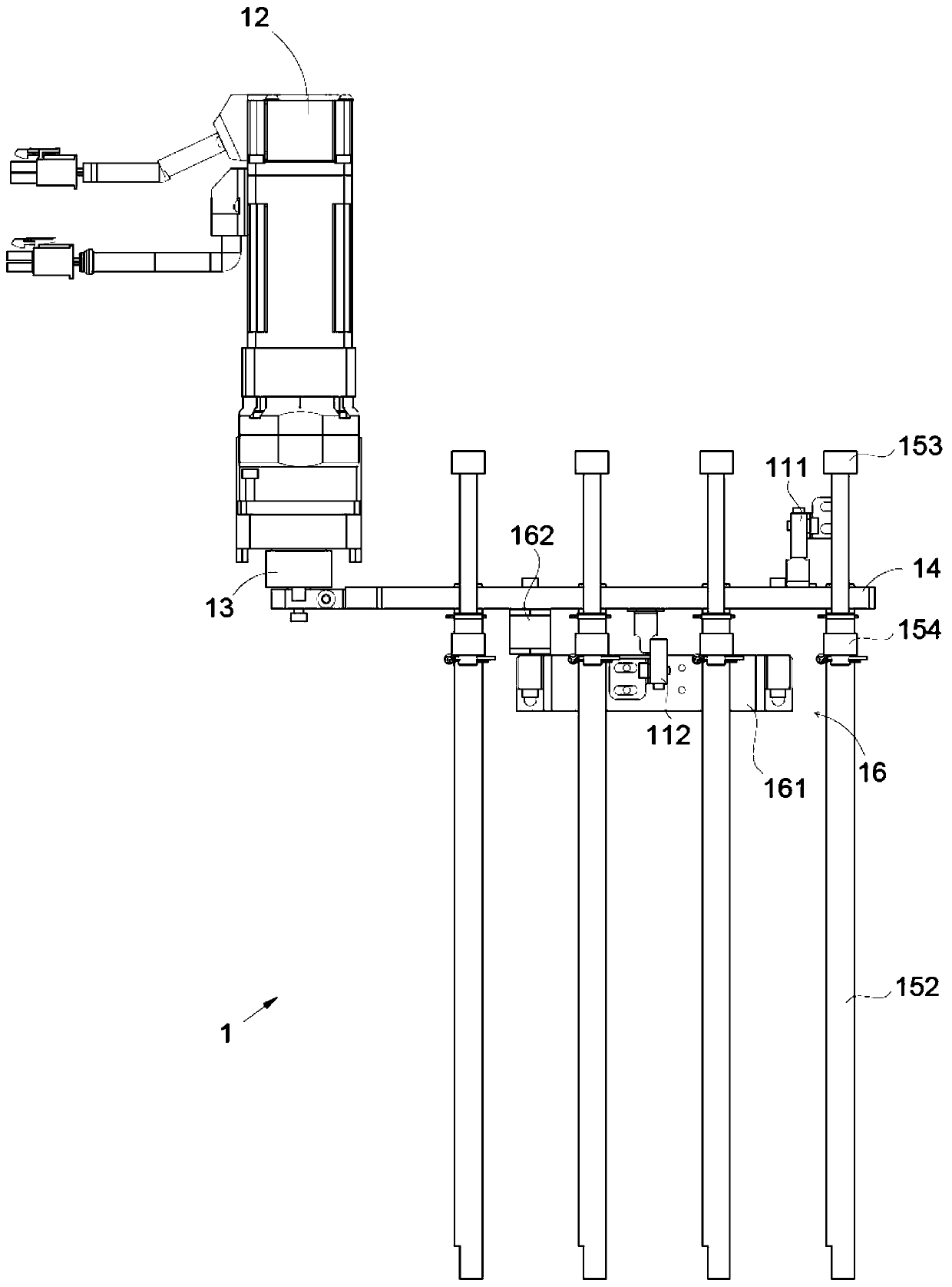 Eccentric wheel synchronous rotating driving mechanism