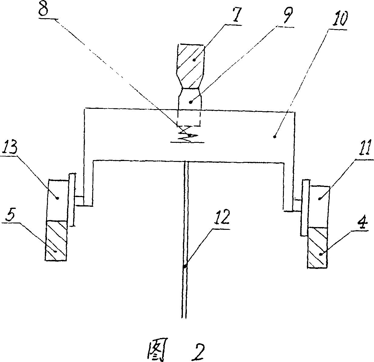 Method for supplying electricity to electric car by airy railway rail