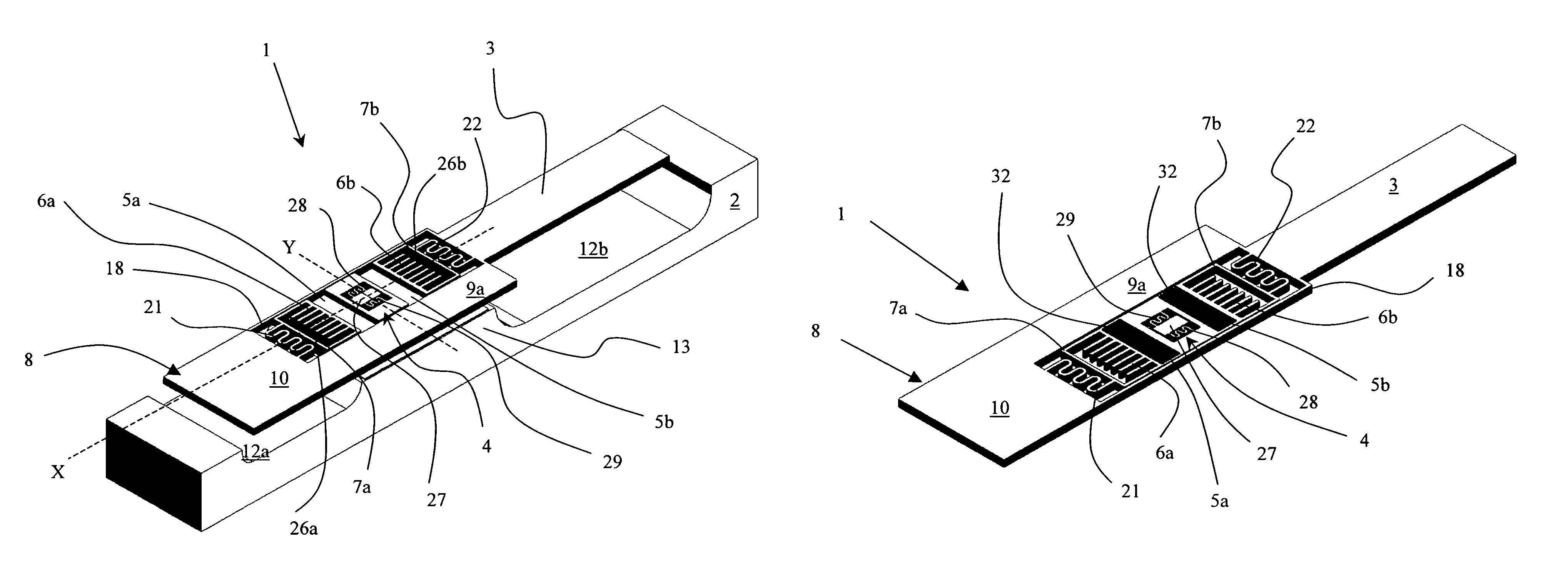 Micromirror device with a hybrid actuator