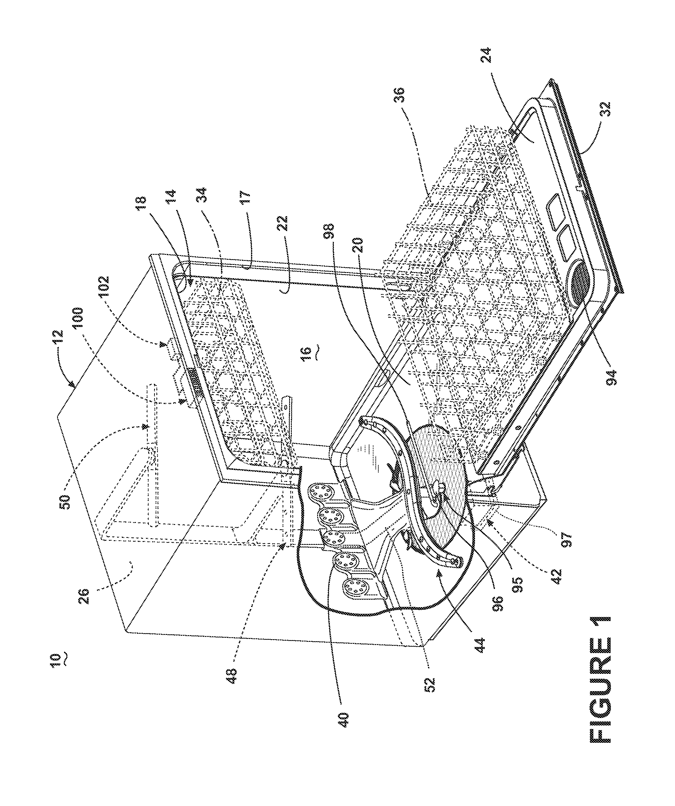 Dishwasher with overflow conduit