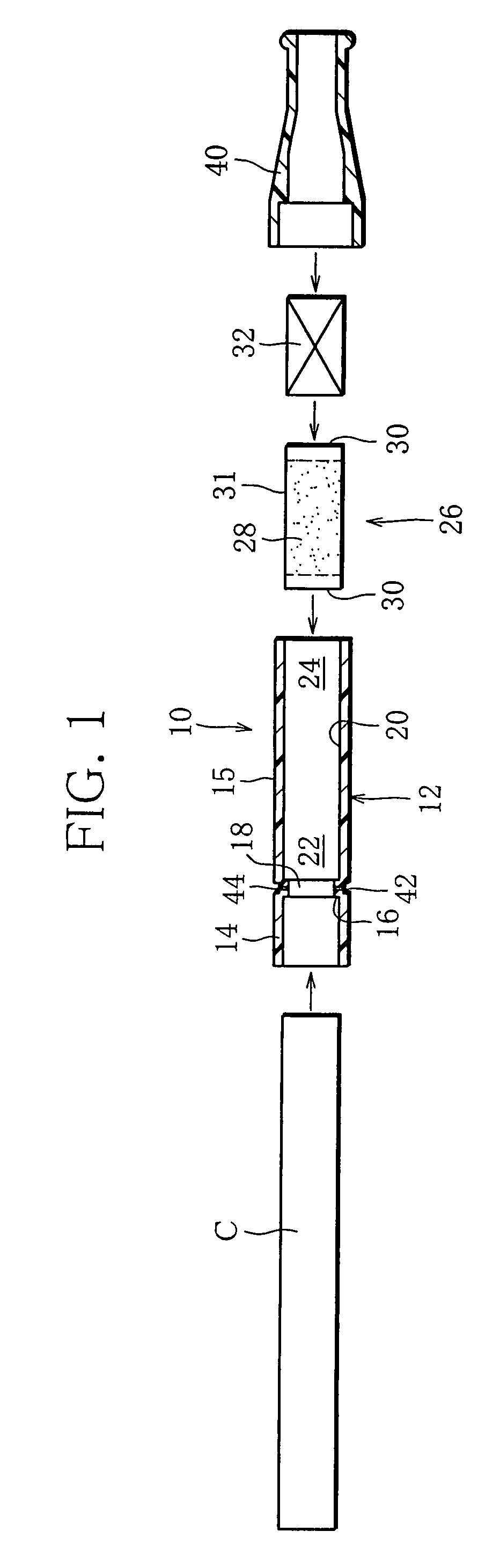 Filter holder used for smoking, a smoking pipe, and a smoking pipe unit