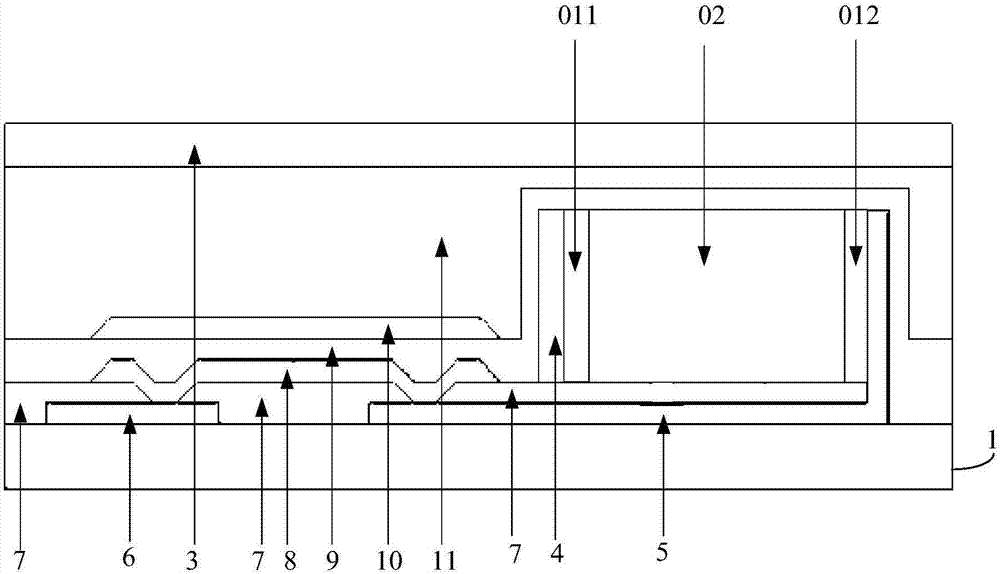 Ray detection substrate, manufacturing method therefor, and ray detection device