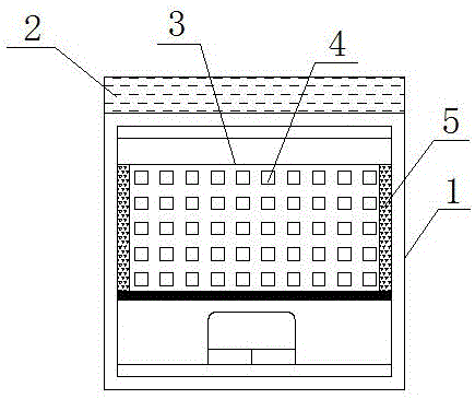 A keyboard for a computer